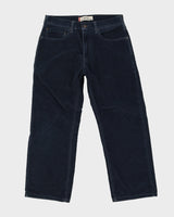 Levi's Navy Cord Trousers - W34 L28