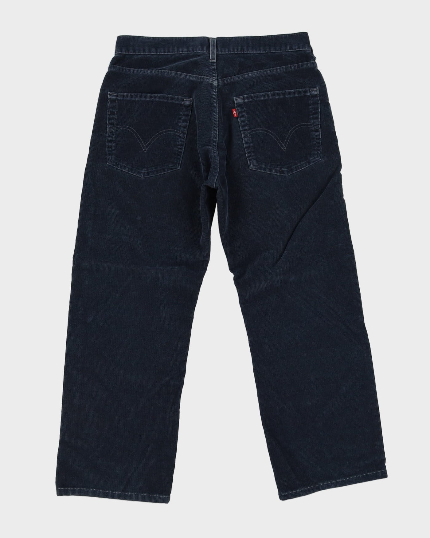Levi's Navy Cord Trousers - W34 L28