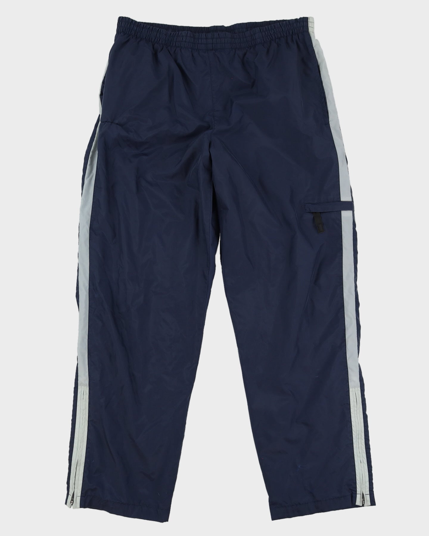 00s Y2K Nike Blue Track Bottoms - W36 L33