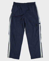 00s Y2K Nike Blue Track Bottoms - W36 L33