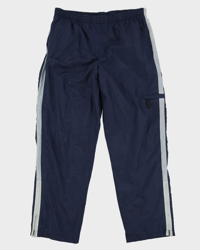 00s Y2K Nike Blue Track Bottoms - W36 L33