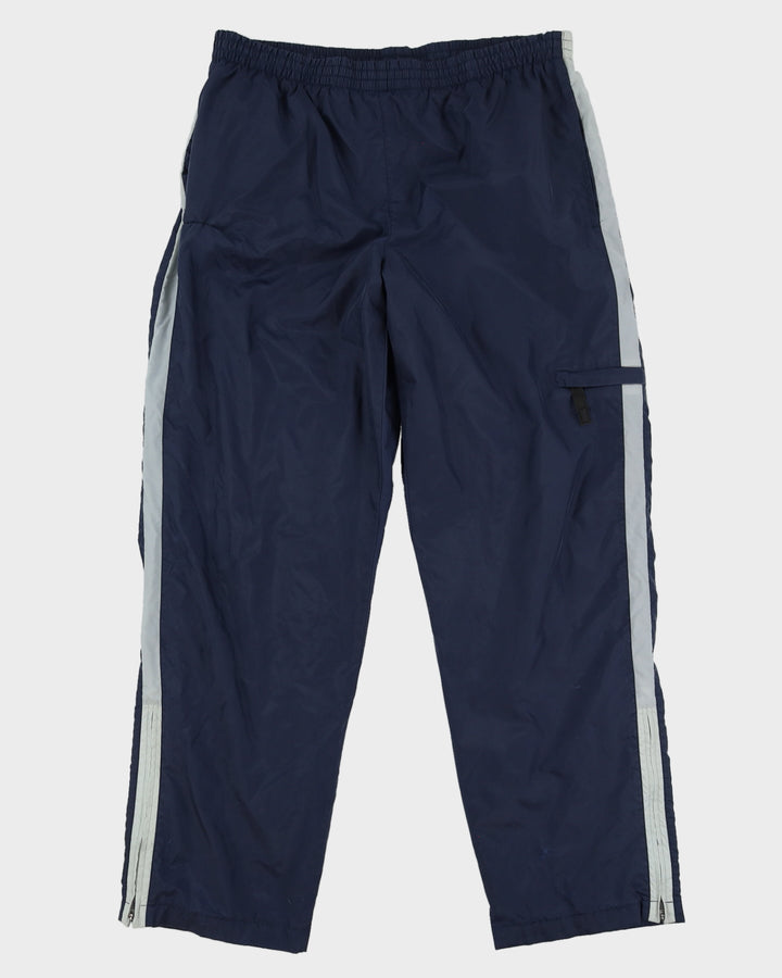 00s Y2K Nike Blue Track Bottoms - W36 L33