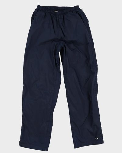 00s Y2K Nike Blue Track Bottoms - W30 L32