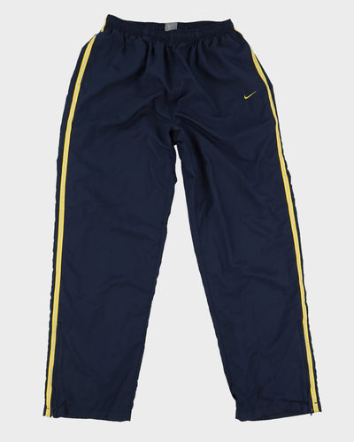 00s Y2K Nike Blue Track Bottoms - W30 L33