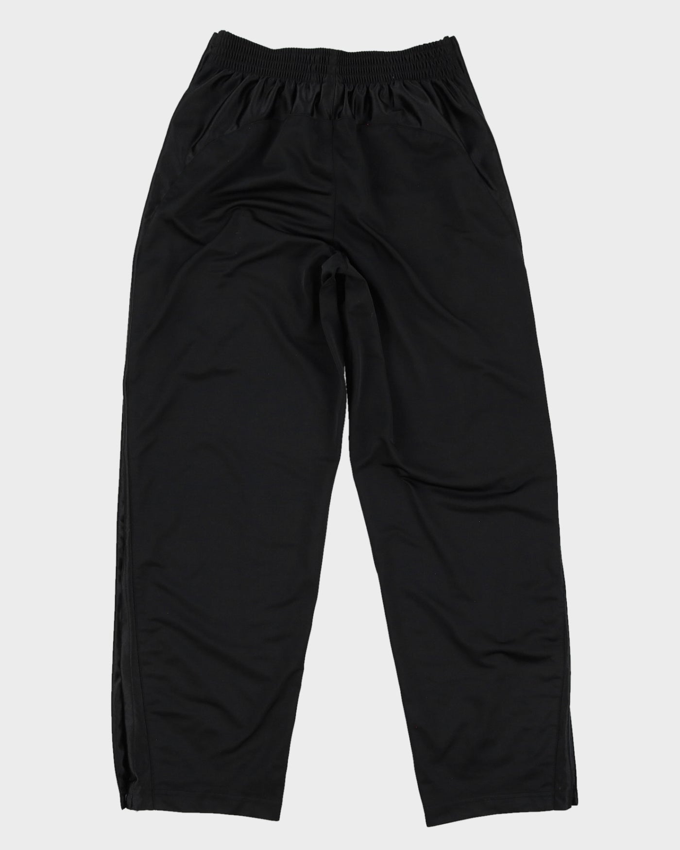 00s Y2K Nike Black Button up Track Bottoms - W32 L33