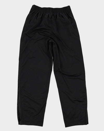 00s Y2K Nike Black Button up Track Bottoms - W32 L33