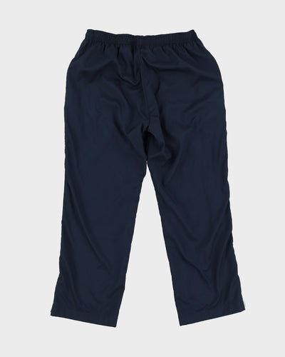 00s Y2K Nike Blue Track Bottoms - W34 L28