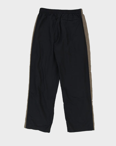 00s Y2K Nike Black Track Bottoms - W34 L35