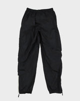 Vintage 90s Nike Black Embroidered logos Track Bottoms - W30 L30