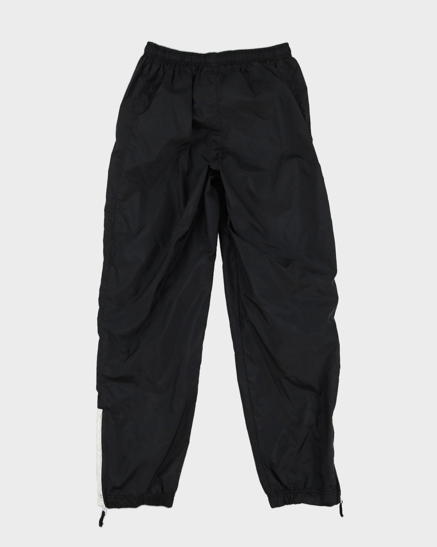 Vintage 90s Nike Black Embroidered logos Track Bottoms - W30 L30
