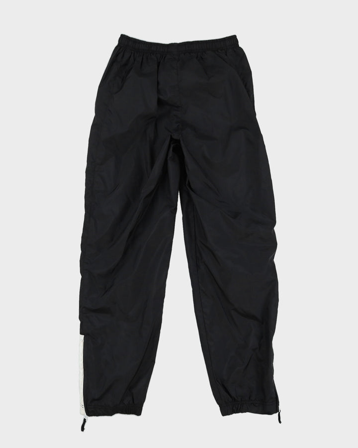 Vintage 90s Nike Black Embroidered logos Track Bottoms - W30 L30