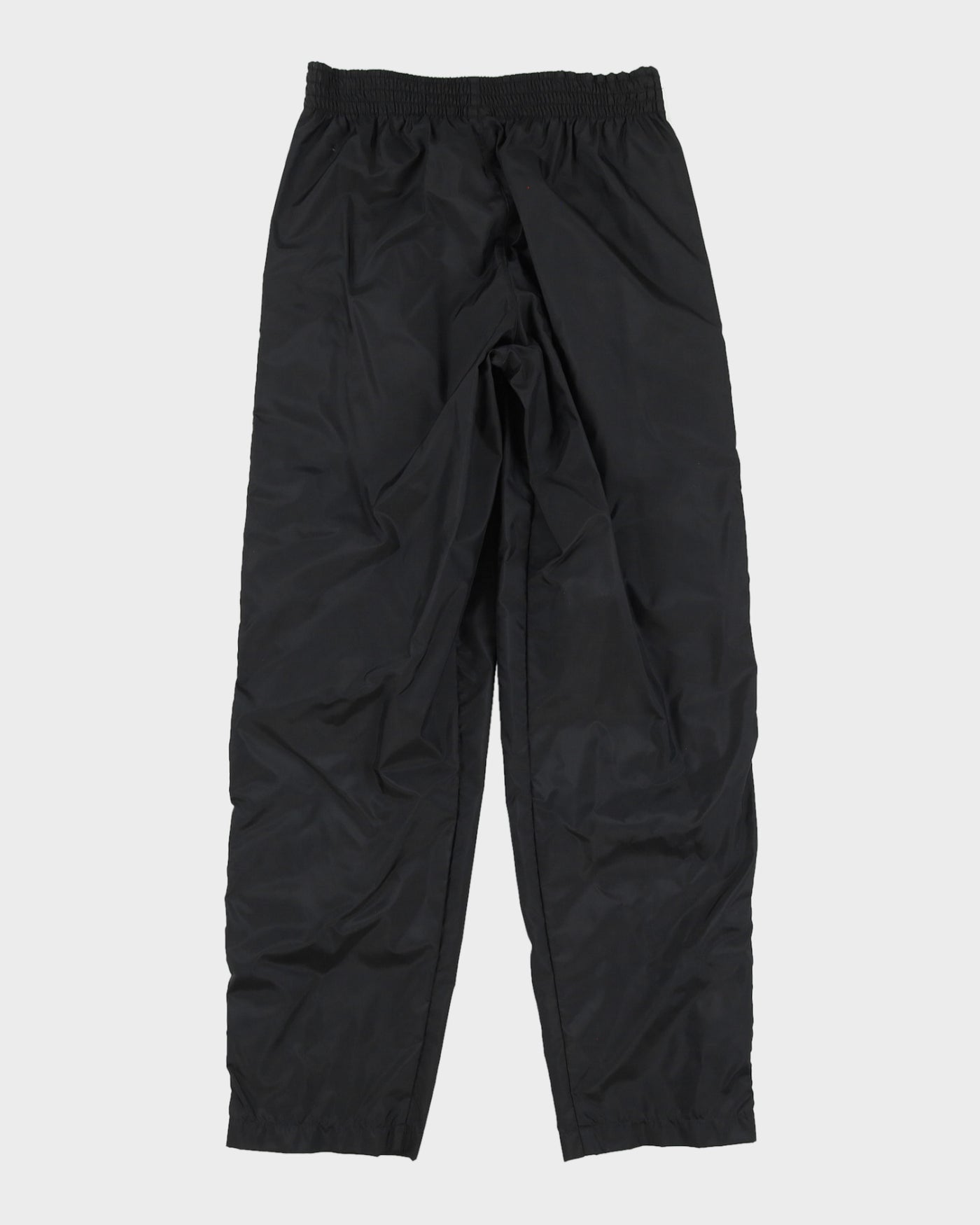Vintage 90s Nike Black Buttoned  Up Track Bottoms With Embroidery - W32 L32