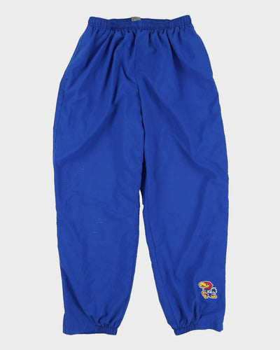 00s Nike Kansas Jayhawks Blue Track Bottoms - W36 L35