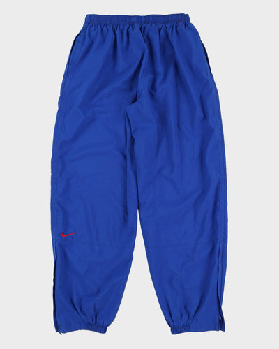00s Nike Kansas Jayhawks Blue Track Bottoms - W36 L35