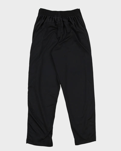 00s Y2K Nike Black Buttoned Up Track Bottoms - W34 L33