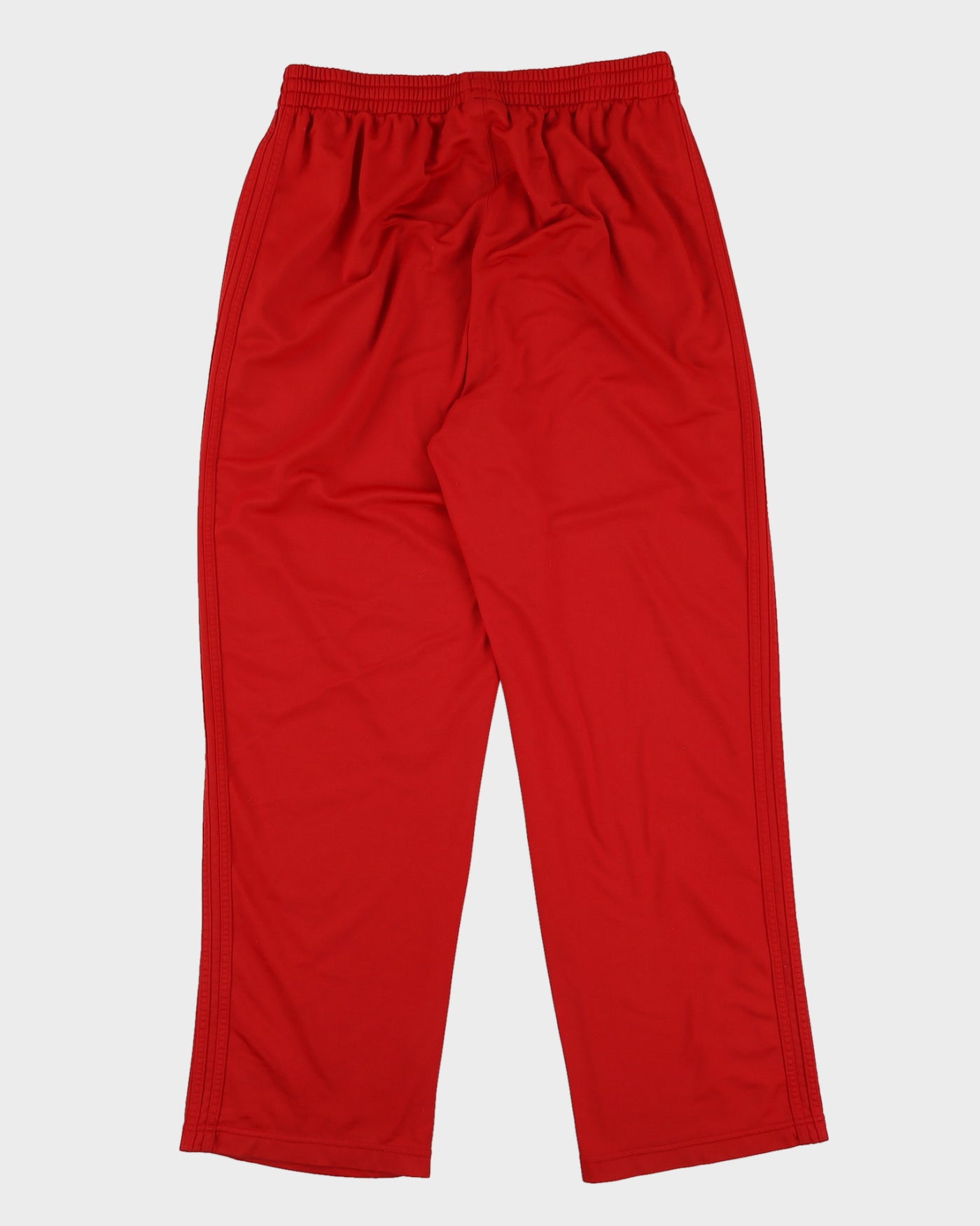 00s Y2K Adidas Red Track Bottoms - W36 L34