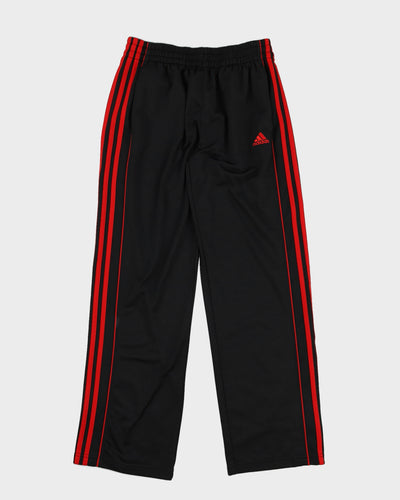 Adidas Black / Red Striped Track Bottoms - W34 L31