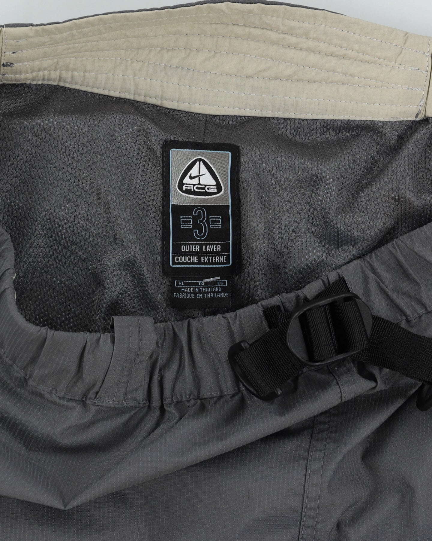 00s Nike ACG Technical Cargo Grey Trousers - W38 L32