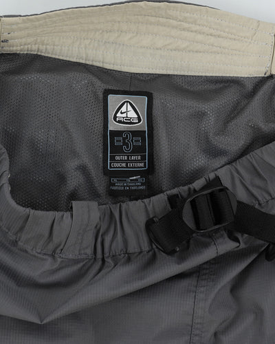 00s Nike ACG Technical Cargo Grey Trousers - W38 L32