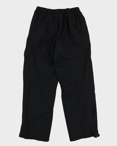 00s Y2K Nike Black Track Bottoms - W32 L30