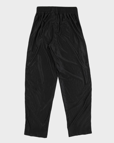 00s Y2K Nike Black Buttoned Up Track Bottoms - W30 L33