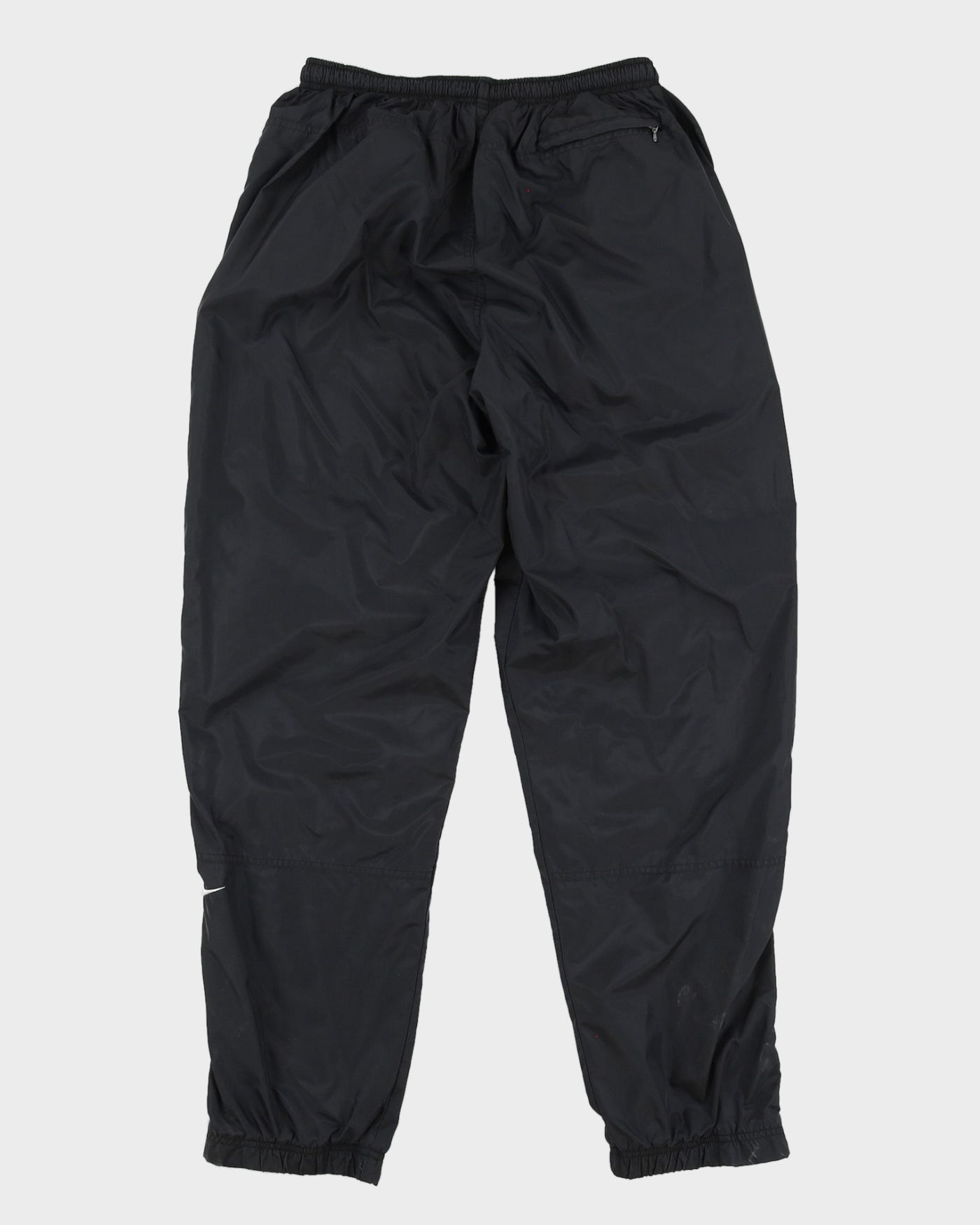 00s Y2K Nike Black Track Bottoms - W32 L33