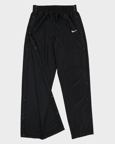 Vintage 90s Nike Black Buttoned Up Track Bottoms - W30 L32