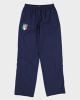 Puma Italy Football Team Blue Track Bottoms W32 L34
