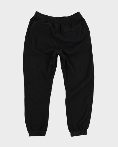 Nike Fleeced "Just Do It" Black Track Bottoms - W32 L31