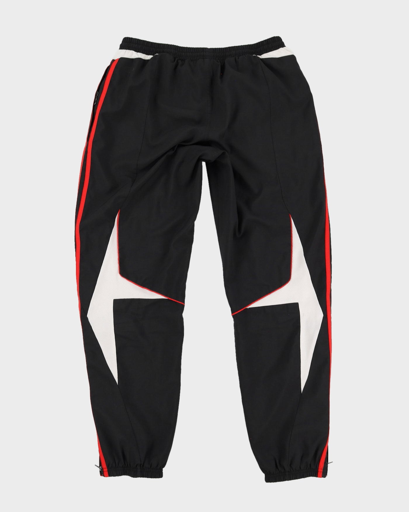 2007 Adidas Liverpool FC Black Track Bottoms - W32 L32