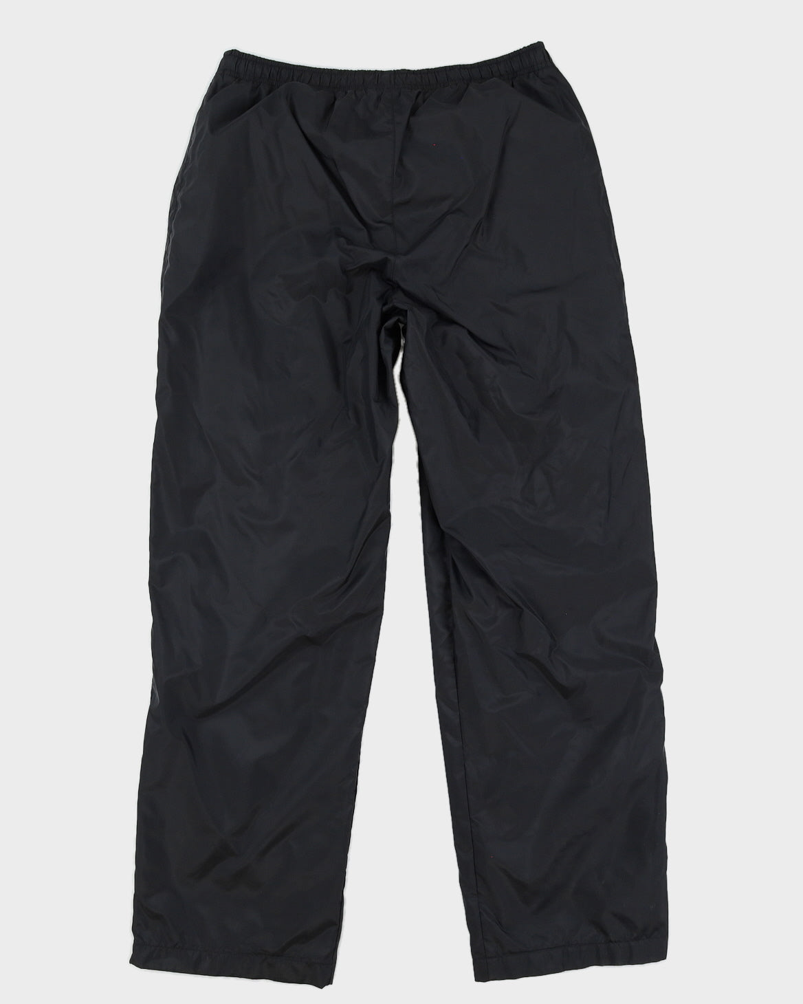 00s Y2K Nike Black Track Bottoms - W34 L32