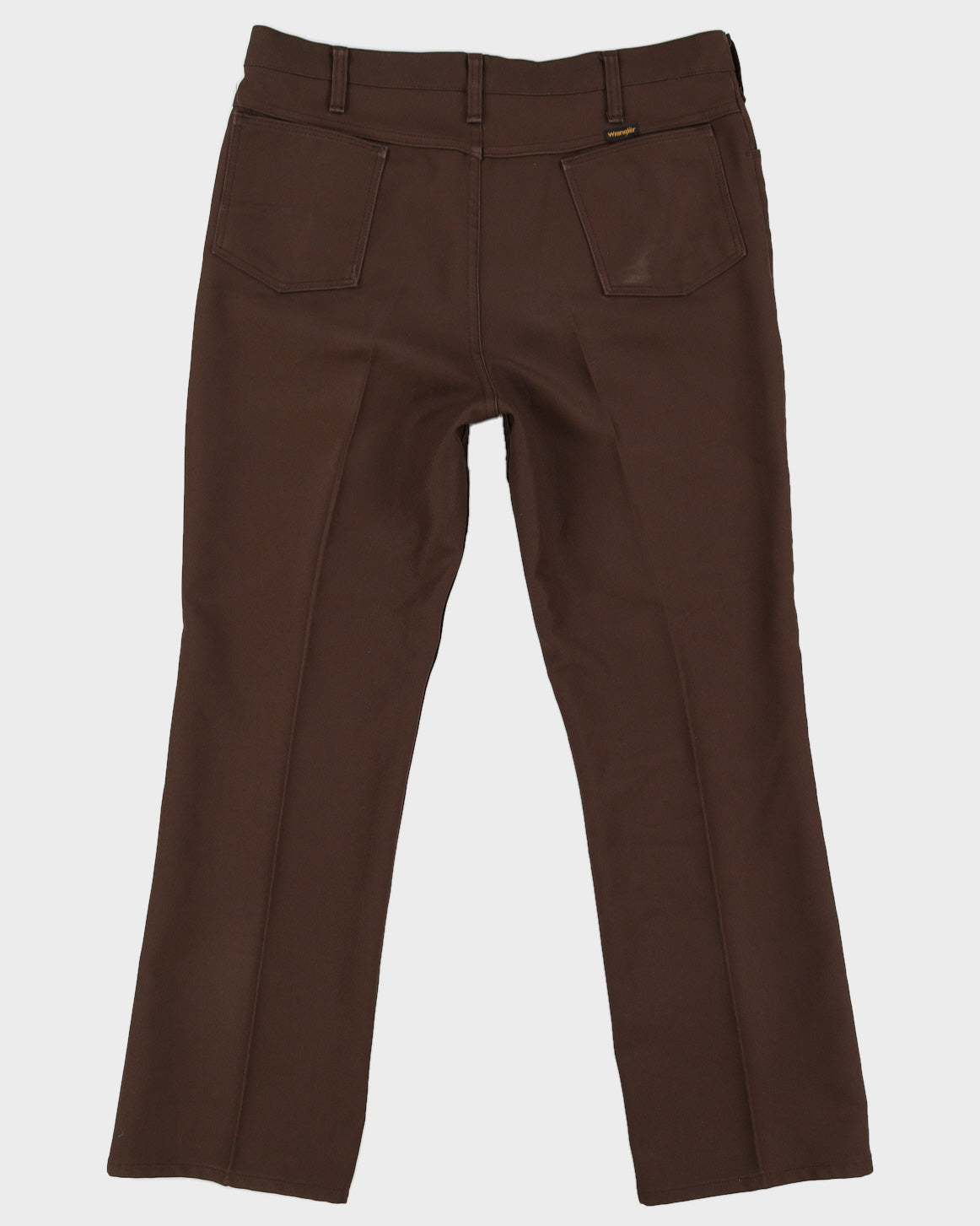 Vintage 70s Brown Wrangler Trousers - W38 L30