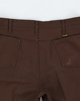 Vintage 70s Brown Wrangler Trousers - W38 L30