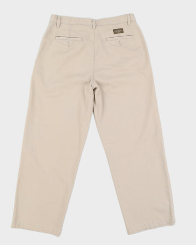 Vintage 90s Calvin Klein Jeans Beige Trousers - W34 L 29