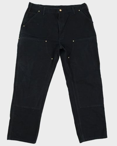 Carhartt Dungaree Fit Black Trousers - W40 L32