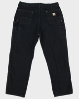 Carhartt Dungaree Fit Black Trousers - W40 L32