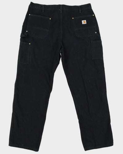 Carhartt Dungaree Fit Black Trousers - W40 L32