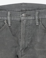 Levi's 511 Grey Corduroy Trousers - W36 L30