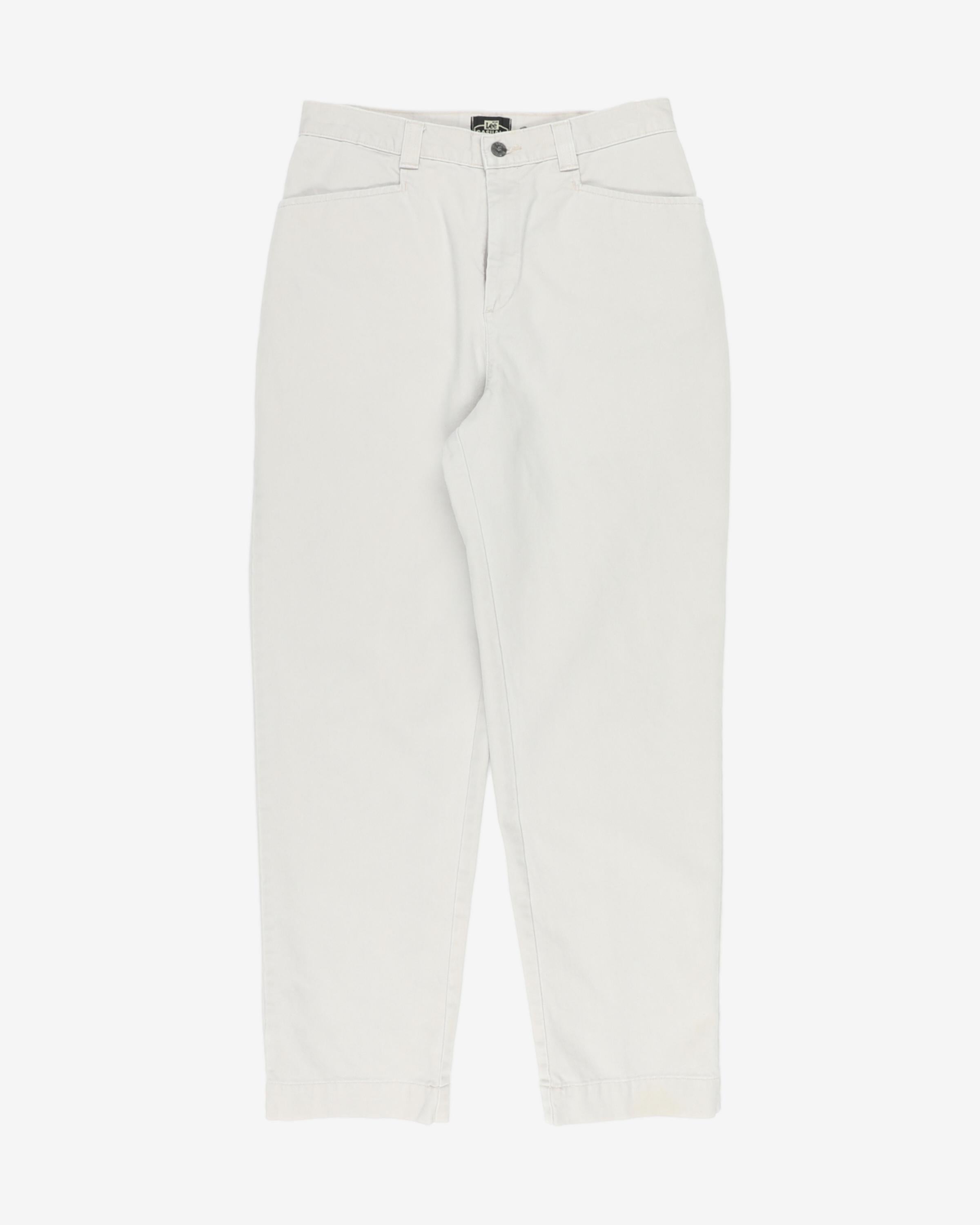 Lee Casuals Beige Chino Trousers - W28 L25