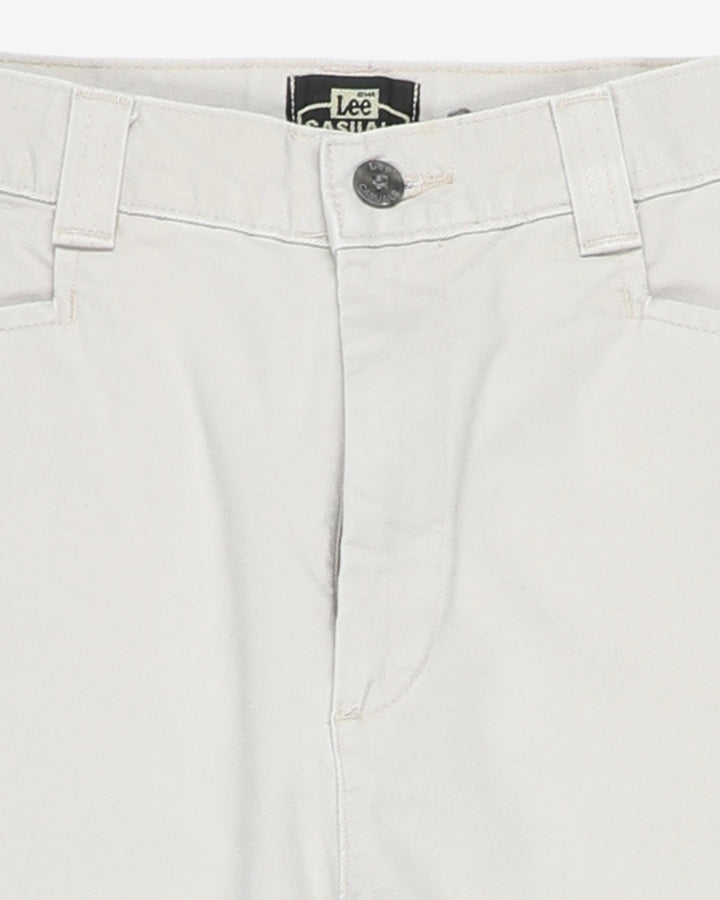 Lee Casuals Beige Chino Trousers - W28 L25