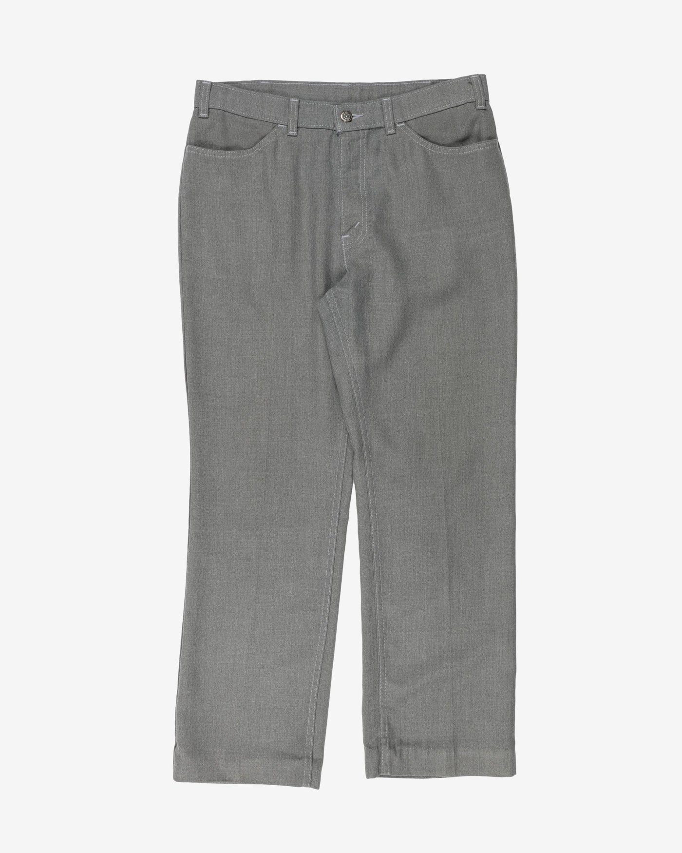 Vintage GWG Light Grey Suit / Smart Trousers - W32 L27