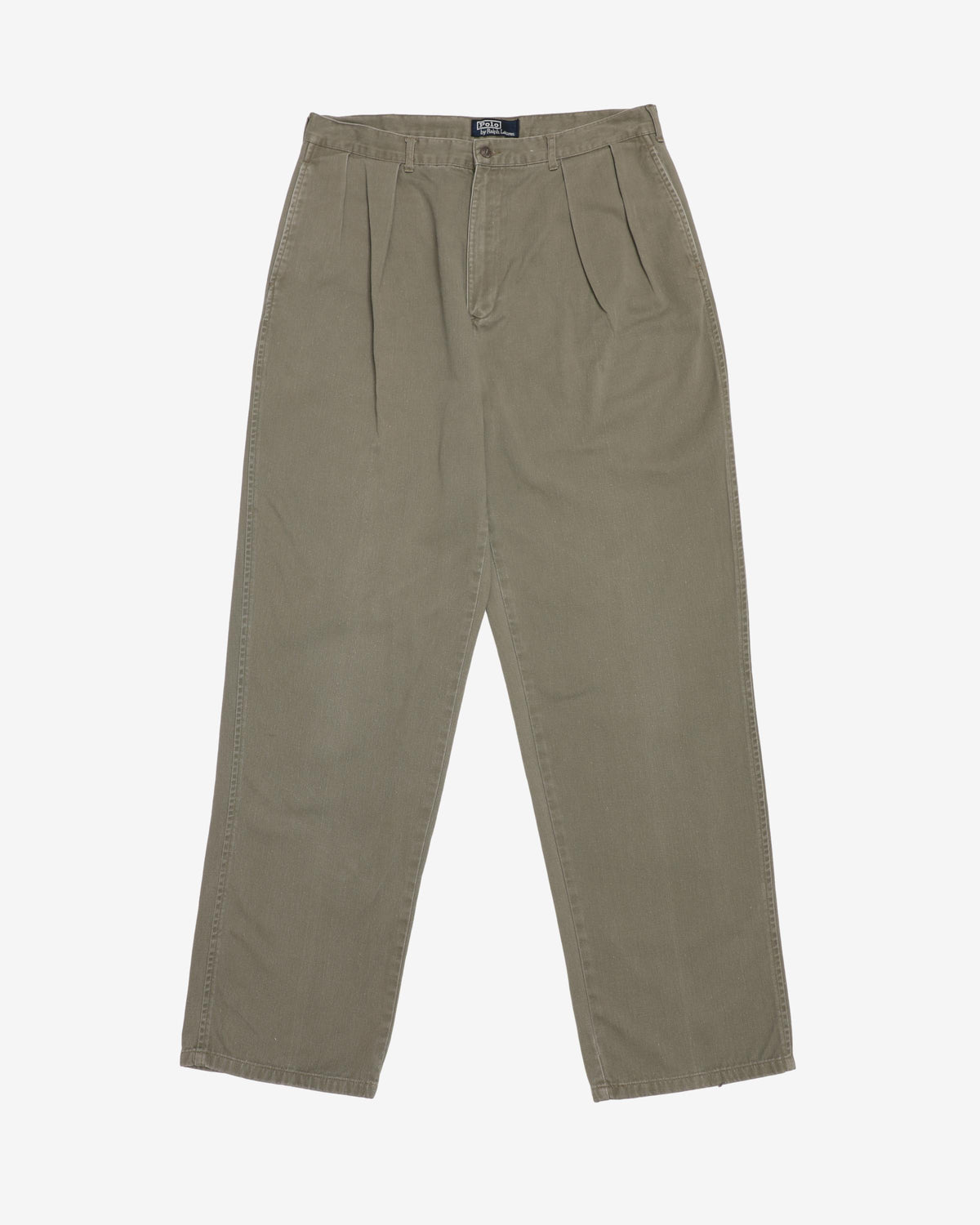Vintage 90s Polo by Ralph Lauren Green Smart Casual Trousers - W34 L32