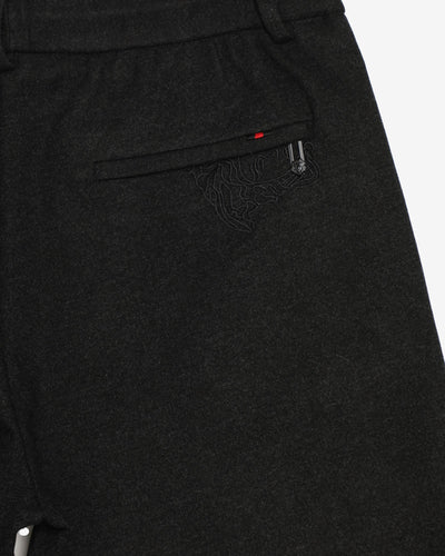Black / Charcoal Versace Tracksuit Bottoms / Trousers - W33 L30