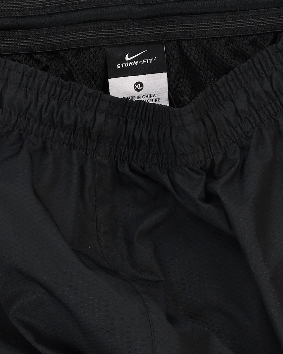 00s Nike Total 90 Black Embroidered Logos Track Bottoms - XL – Rokit