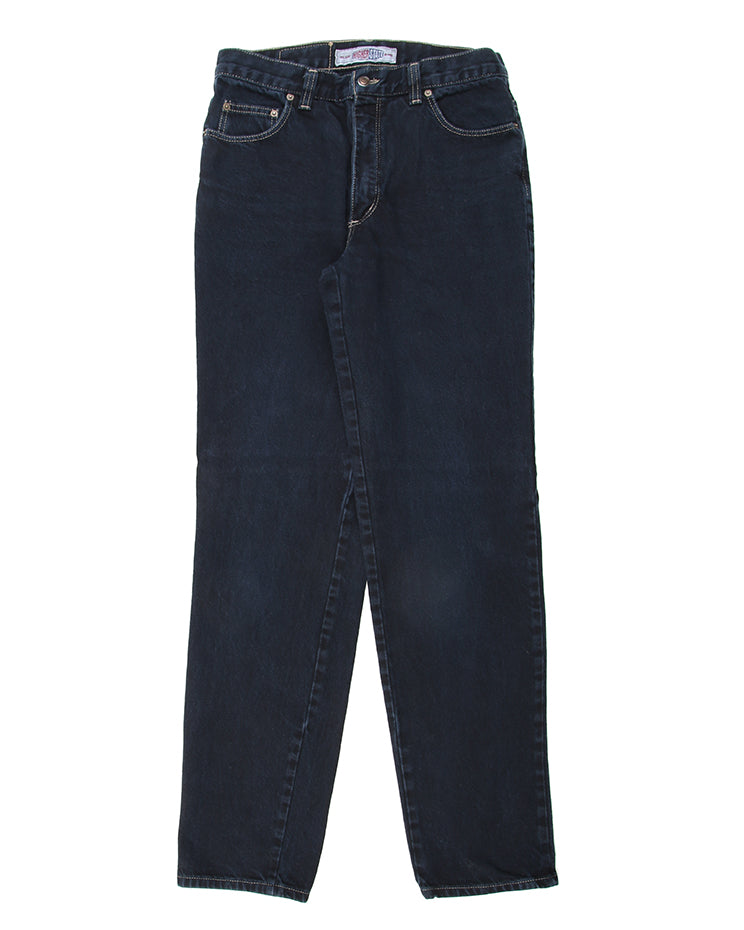 Vintage 90s Higher State Dark Blue Jeans - W32 L32