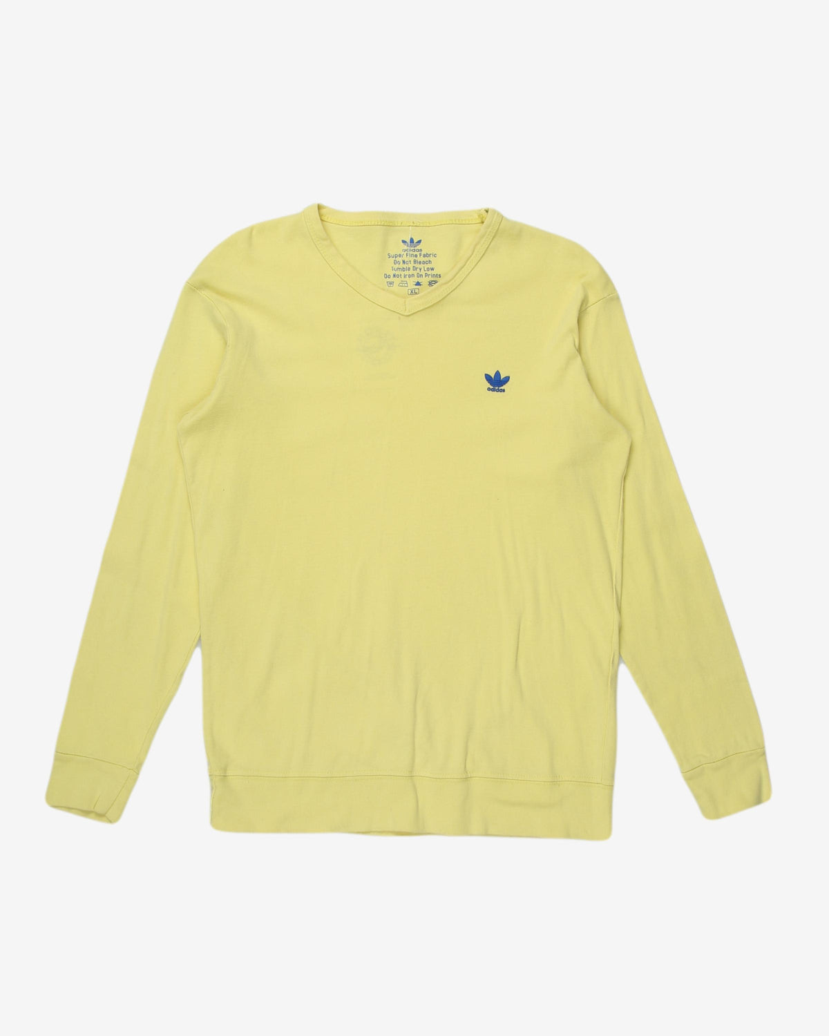 Vintage Adidas V-Neck Top - S