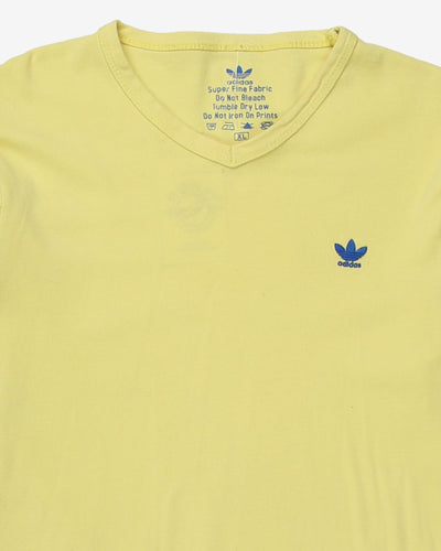 Vintage Adidas V-Neck Top - S