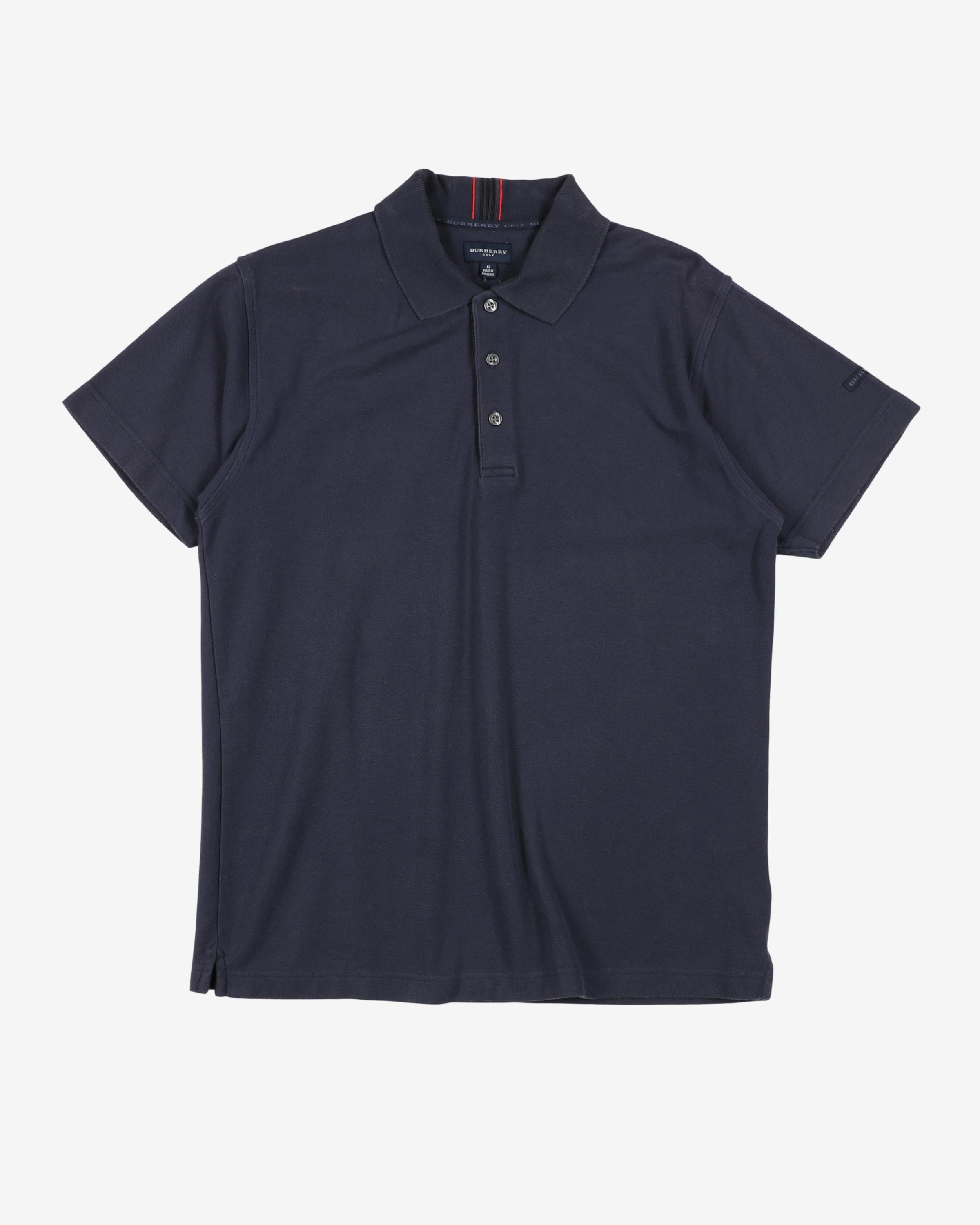 burberry golf blue polo t-shirt - s/m