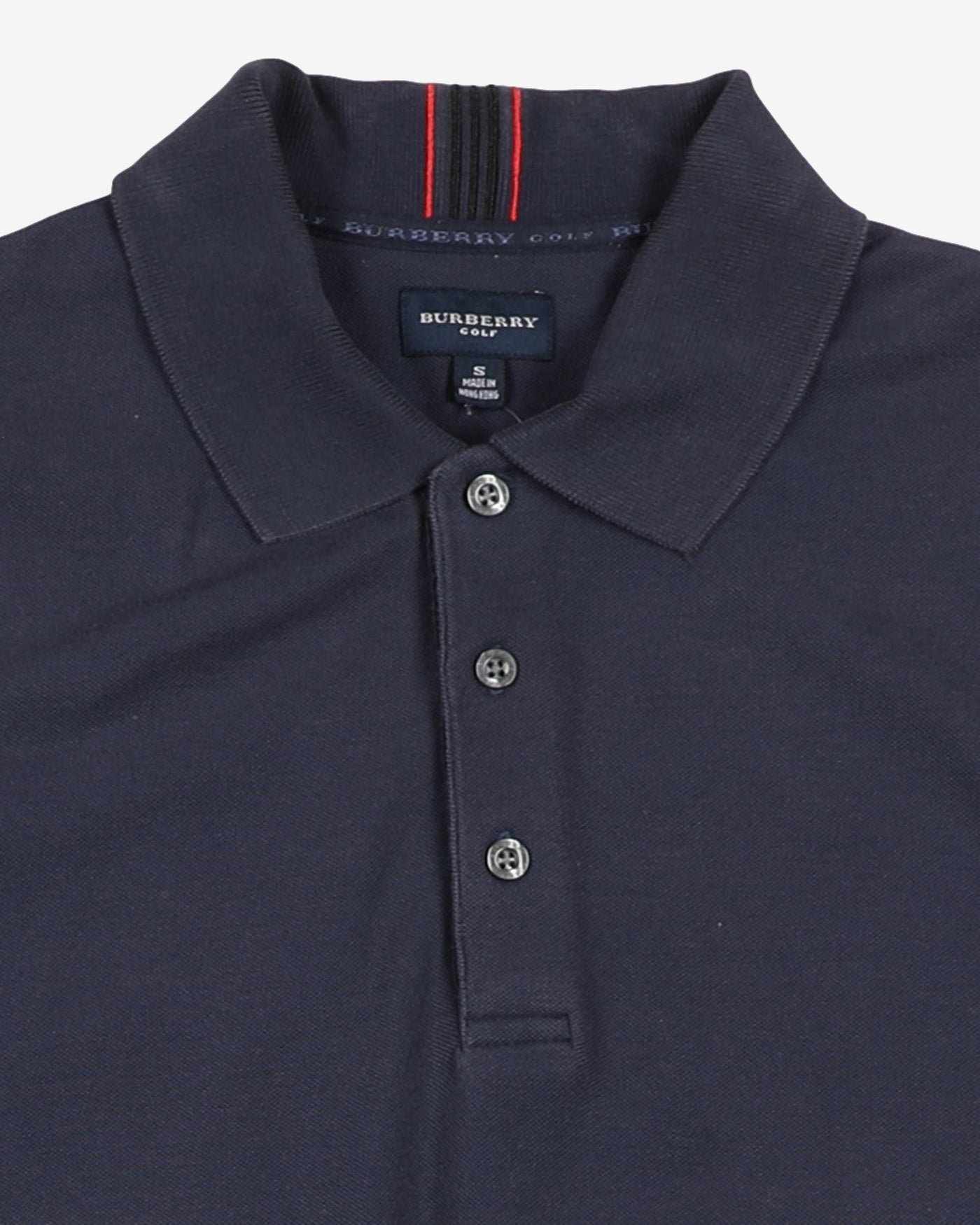 burberry golf blue polo t-shirt - s/m