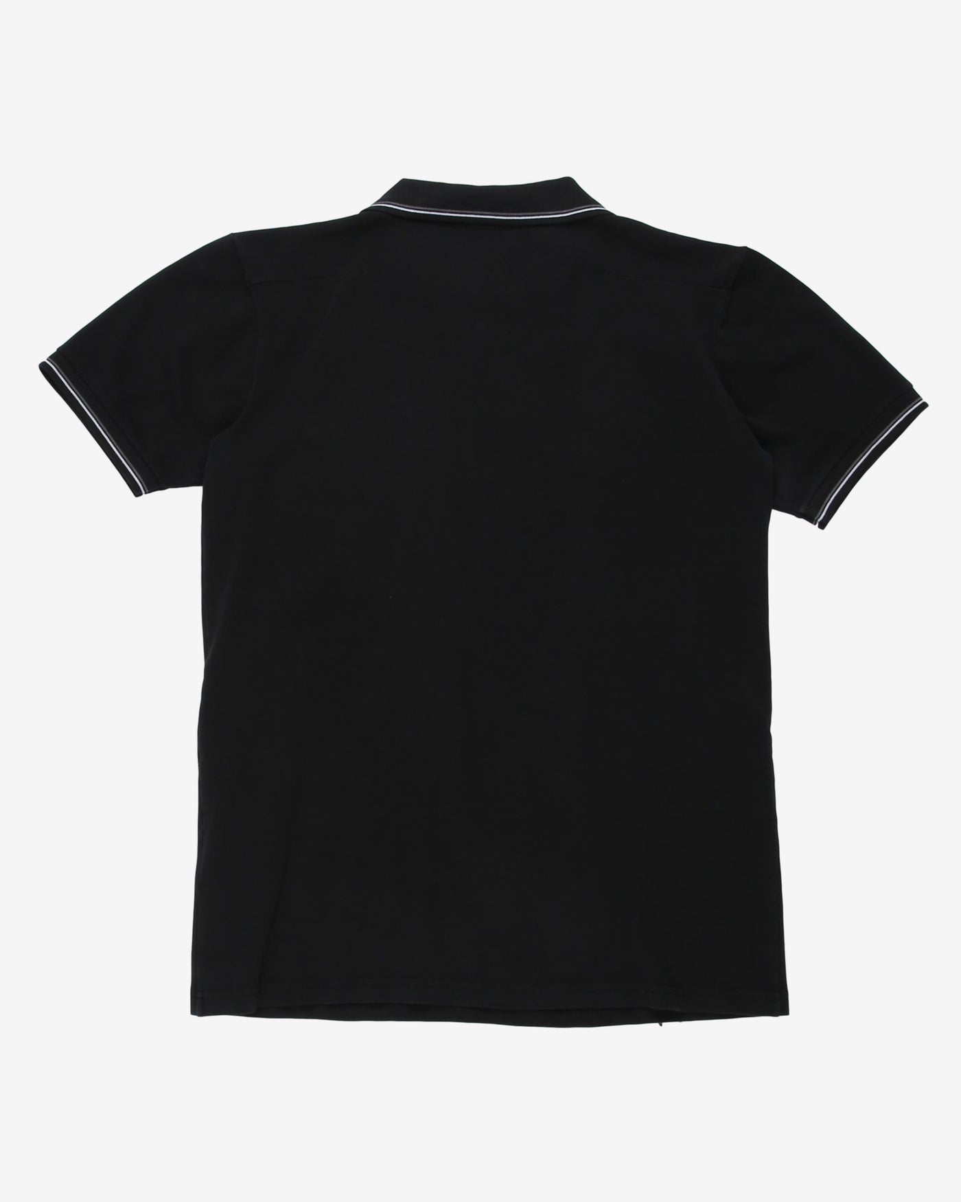 Dior Black Embroidered Logo Pocket Polo Shirt - XS